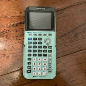 Mint green TI-84 Plus CE Calculator